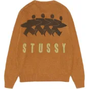 (店+)【STUSSY】117233-stussy 2024 秋季系列 SURFMAN ICON COTTON LINEN CREW 背面log