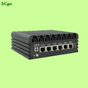 5Cgo.【含稅】N5105/N6005六多網口Inteli226v 2.5G迷你mini工控軟路由桌上型電腦主機桌電