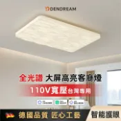 歡樂購物網 110V客廳智能吸頂燈已接入米家APP 臺灣專用寬電壓護眼臥室陽臺燈
