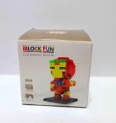 LOZ德國俐智小顆粒鑽石積木 複仇者聯盟鋼鐵人拼組裝iblock fun