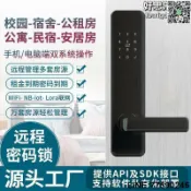 【快樂購】公寓密碼鎖民宿日租短租房智能鎖防盜門鎖app遠程塗鴉通通鎖