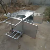 可摺疊餐車擺攤萬能小推車糯米飯移動擺攤車小吃車煤氣擺地攤夜市詢問運費~