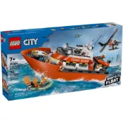 (店+)【LEGO 樂高】60504 海岸巡防隊救援船和直升機 樂高® Ciy系列