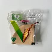 (店+)【愛鴨咖啡】HARIO 01無漂白V60錐形濾紙 1-2杯 日本製 110張/包(VCF-01-110M)