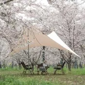 【樂營】丹麥NORDISK大白熊Kari Diamond Tarp 12平/20平蝶形豪華營地天幕