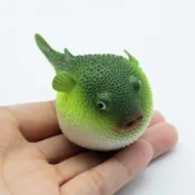 協貿國際日用品生活8館 魚缸仿真熒光魚假魚水族箱裝飾品仿真魚夜光河豚魚魚缸造景裝飾品