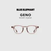 【BLUE ELEPHANT】GENO brown crystal MAIN一般款式 抗藍光眼鏡 鏡框 附盒 官方旗艦店