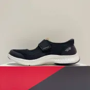 SKECHERS VAPOR FOAM MOVE 女生 黑色 瞬穿 記憶鞋墊 舒適 休閒鞋 娃娃鞋 104665BKW