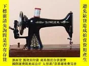 古文物西洋古董罕見老物件 1917年 英國 勝家 Singer 手搖縫紉機 帶箱 9品露天243734 西洋古董罕見老物 