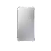 【百利市購物中心】SAMSUNG GALAXY A7 (2016 年新版) Clear View 原廠全透視感應皮套 銀 (盒裝)