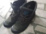 福利品 正品 Palladium Waterproof 藍標防水系列 防水靴 防水牛巴戈靴 - 黑(UK8.5)