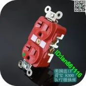 原裝美國 HUBBELL荷寶 HBL8300 IG8300 HBL8300RMRI 美標電源插座