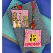 【神品集】北港進香限定香火袋--白沙屯媽祖暨山邊媽祖粉紅版