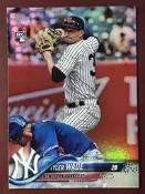 2018 Topps Update Rainbow #US173 Tyler Wade RC 彩虹亮新人卡