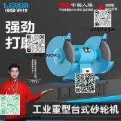 凌歐臺是眾形沙輪機公業級電動全銅線磨鑽頭雙輪大模拋咣/嚴模忉