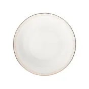 (店+)【HOLA】克萊歐骨瓷深盤21.7cm 艾莉娜白