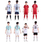 2026世足球衣 世界盃足球衣 兒童足球衣兒童足球服葡萄牙球衣德國阿根廷球衣足球服套裝C羅球衣姆巴佩梅西球衣足球球衣
