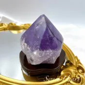 Sweet heart 田芯國際精品 Sweet Heart 田芯開運精選 💯玻利維亞紫水晶骨幹 彩虹光 紫黃晶 紫水晶柱 可消磁手鍊 能量強勁! NO.59