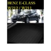BENZ 賓士後車廂墊 後廂墊 後車箱墊 超細纖維 E級 W211 W212 （ 防水 托盤 2002-2015年）