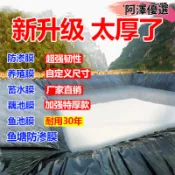 💯阿澤優選~量大從優 HDPE防滲膜 魚池防水布 水產養殖專用 魚塘防漏塑膠膜 土工膜 護坡防滲工程 蓄水池防水層