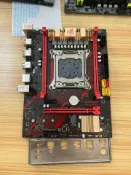 三和電腦配件店 JIESHUO NICE X79-PRO 3.0 主機板 LGA2011-3 支援E5 CPU DDR4 記憶體 接口齊全 功能正常 無維修 帶擋板 實物拍攝 實拍驗貨