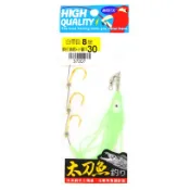 白帶鉤 胴打鉤+小管 太刀魚 太刀仕掛 海釣 磯釣 岸拋