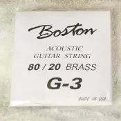 【恩心樂器批發】 BOSTON 民謠吉他單弦 民謠吉他弦 吉他弦 第三弦/G弦  美國製造D'Addario弦