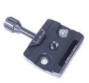 4代Arca-Swiss/Manfrotto RC2 RC4三用快拆板夾座 (帶水平儀 指南針，有刻度)