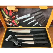 【全新】鍋寶不鏽鋼刀具5件組