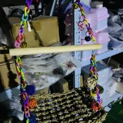 【吊床】 鸚鵡吊床 草編吊床 鸚鵡攀爬網 鸚鵡鞦韆 鳥籠配件 玄鳳鸚鵡用品 牡丹鸚鵡用品 鸚鵡啃咬玩具 鳥類攀爬網