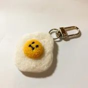 荷包蛋先生airpod吊飾