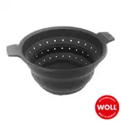 【百利市購物中心】《WOLL》德國歐爾Silicone 矽膠瀝水網24cm(蒸網、防噴濺)