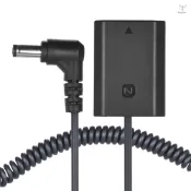 Andoer NP-FZ100 虛擬電池組直流耦合器連接器彈簧電纜適用於 A7III A9 A7RIII A7SIII