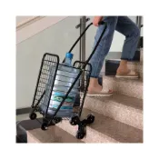 (店+)高端品質買菜車購物車小拉車便攜折疊爬樓手拉車小推車行李車家用老年拖車