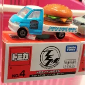 全新 TOMICA TEM4 (  TEM No.4 ) TOYOTA ACE HAMBURGER CAR 漢堡車 漢堡