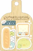 大賀屋 日本製 角落生物 黃 便利貼 便條本 便條紙 記事本 MEMO紙 記事本 角落小夥伴 正版 J00017389