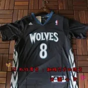 NBA短袖球衣灰狼隊adidas主客Garett Rubio LaVine Wiggins LeBron、聖誕節短袖球衣