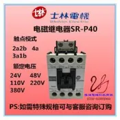 樂享✨士林中間電磁繼電器交流接觸器SR-P40 SR-P50/SD-P11/P21 RC-11C