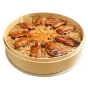 (店+)【良品開飯】櫻花蒲燒米糕1000g  (油飯 蒲燒鯛魚 櫻花蝦台味 古早味 年菜 預購)