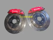 (中古零件協尋) LUXGEN 納智捷 M7 前四活塞 345MM雙片式碟盤 金屬油管 來令片