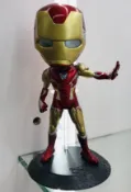 大賀屋 日貨 鋼鐵人 BP Q posket A 一般色 景品 擺飾 迪士尼 Marvel 正版 L00011289