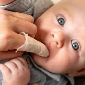 Brush Baby 嬰兒 口腔清潔 手指棉巾 乳牙清潔 潔牙巾 口腔紗布巾 4入組合優惠