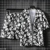 【晴日穿搭】服飾夏威夷短褲套裝男寬鬆短袖花襯衫墾丁度假套裝海邊情侶三亞海南沙灘服