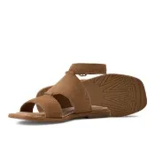 【UGG】涼鞋女鞋 真皮涼鞋 平底 Delray 栗子棕 UG1167453CHE