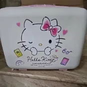 老協珍  Hello Kitty 14吋月牙白 手提箱