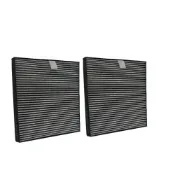 (店+)【PUREBURG】2入組-Bosch博世適用NS300 車用空氣清淨機活性碳除臭HEPA濾網濾心同 NAF-80