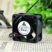 12.26上新原裝臺達 EUB0424VHD 24V 0.14A 4CM 4020 2線橵惹風扇40*40*20MM隨貨