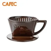 CAFEC三洋 有田燒101扇形(梯形)陶濾杯