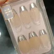 全新正品 Dashing DIVA光療美甲片-Silver Chic French  MGL-019CF