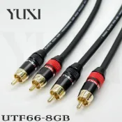 (店+)金屬頭 發燒線 手工 RCA 音源線 梅花頭 AV頭 AV端子 蓮花頭 訊號線 梅花線 AV線 手工製作 紅白線